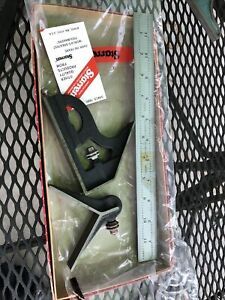 Starrett 4R Grad. 12&#034; Matte Blade Combination Square – Woodworking or Machinist