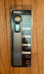Johnson 7 in. Digital Angle Locator And Ruler Brand New Free Shipping