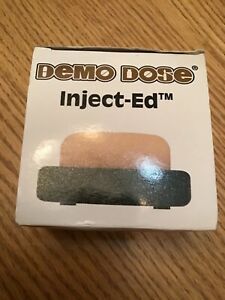 Nurse Demo Dose Inject-Ed Injection Simulator Pocket Nurse Training EUC