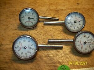 Starrett #-196 4-Pc indicator lot Parts ONLY See Description