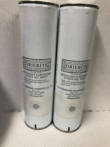 Lot of 2 - Drierite Desiccant Cartridge 40451 Drums Totes and Small Tanks