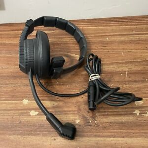 Clear-Com Single-Ear Headset with 4-Pin XLR-F Connector