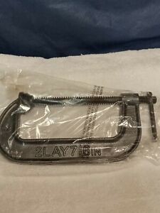 Westward 2Lay7 C-Clamp,6&#034;,Iron,Regular Duty,2450 Lb. ***FREE SHIPPING***