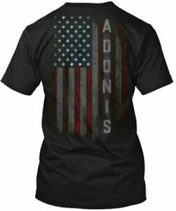 New Design 2021 Adonis Family American Flag Gildan Tee Premium size S-3XL