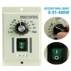 0-400W Speed Controller Control Electronic Forward Regulator Soft Start