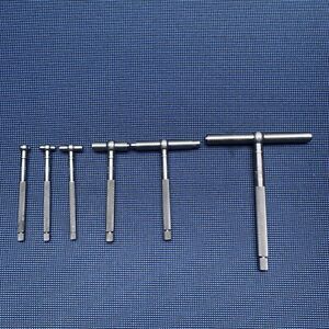 L.S. Starrett No. 579 telescoping gages -set of 6 5/16&#034; to 6&#034; Clean &amp; Work Great