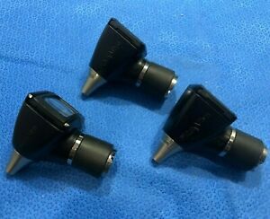 1 Welch Allyn REF 20000A 3.5V Otoscope Head w Removable Base &amp; Bulb / Black K/kp