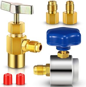 R134A Refrigerant Opening Can Tap Self Sealing Refrigerant Dispenser with 6015 R