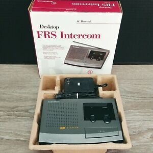 Radio Shack Desktop FRS Intercom 21-1845 AC Powered *TESTED WORKS*