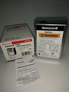1 NIB HONEYWELL RA832 A 1066 RA832A1066 SWITCHING RELAY 24VAC COIL 120VAC INPUT