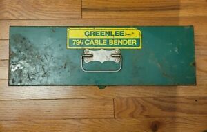Greenlee 796 Ratchet Cable Bender Bending Kit
