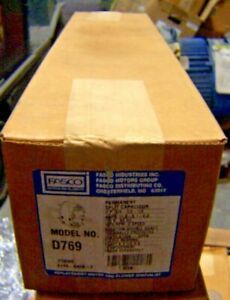 NEW FASCO D769 3/4-1/2-1/3 HP 3 SPD 1075 RPM 115VAC DOUBLE SHAFT BLOWER MOTOR