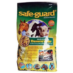 C-92-1 1 Lb Safe Guard 0.5% Pellets Beef Dairy Cattle Equine Swine Growing Turke