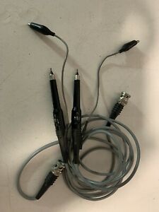 2x Oscilloscope Probe Tastkopf 10:1  GE 88100 1:1 REF 10:1