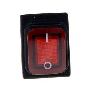 Waterproof Latching Rocker Toggle Switch AC250V/16A AC125V/20A H_j$PTUKIACAB NF