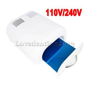NEW Dental Equipment Tray Light Curing Machine Tray UV Lamp Box 110V/240V
