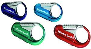 Master Lock Assorted Colors Backpack Lock  1548DCM