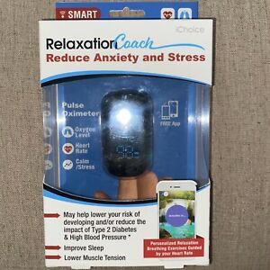 BRAND NEW iCHOICE RELAXATION COACH PULSE OXIMETER OX200 FAST FREE SHIPPING