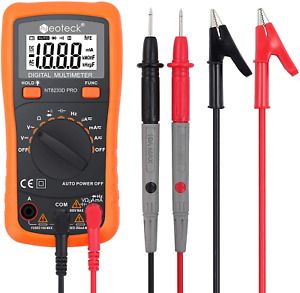 Neoteck Auto Ranging Digital Multimeter AC/DC Voltage Current Ohm Capacitance