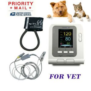 USA Veterinary Digital Blood Pressure Monitor, NIBP 6-11cm Cuff + SPO2 Vet Probe