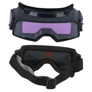 Welder Protective Goggles Automatic Dimming Screen Argon Arc Welding Eyes