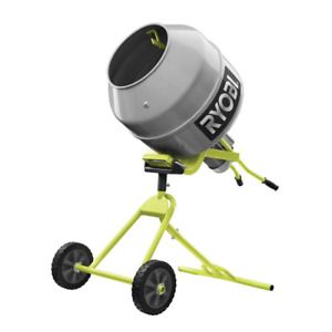 RYOBI Portable Concrete Mixer 5.0 cu. ft.