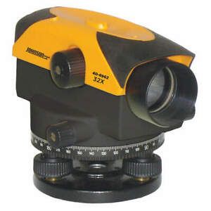 JOHNSON 40-6962 Automatic Level,Optical,32X,450 ft.