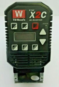 TB Woods X2C4001-0B Micro-Inverter 380-460V 1HP 50/60Hz2.3A 1.8kVa - UNTESTED