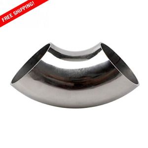 Stainless Steel Elbow 3.5&#034; 90° Mandrel Bend Elbow Thickness 16GA/.065&#034; Wall