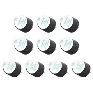 10 Pcs DC 24V Active Electronic Buzzer Alarm Beeper Continuous Sound 2 Terminals