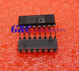 5PCS ADM693ANZ AD IC SUPER MPU 4.4 100MA WD 16DIP NEW HIGH QUALITY