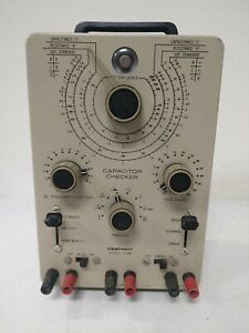 Heathkit Capacitor Checker Model IT-28 For Parts/Repair