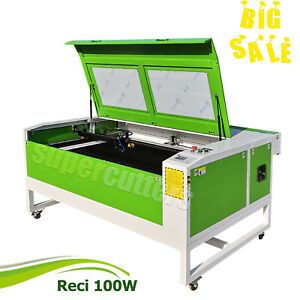 1.Ruida controller &amp; Reci 100W &amp; Chiller CO2 Laser Cutting Machine 1300 x 900 mm