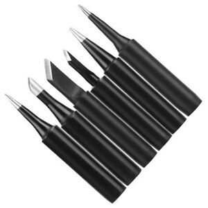 Soldering Iron Tips Lead-Free Set Durable Heat Resistant For 936 / 937 Welding