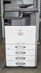 SHARP MX-3140N COLOR OFFICE COPIER &amp; FINISHER, NETWORK PRINTER &amp; SCANNER