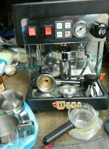 Wega Mininova Espresso Machine Works Perfect Look W/ Extras Privately Owned