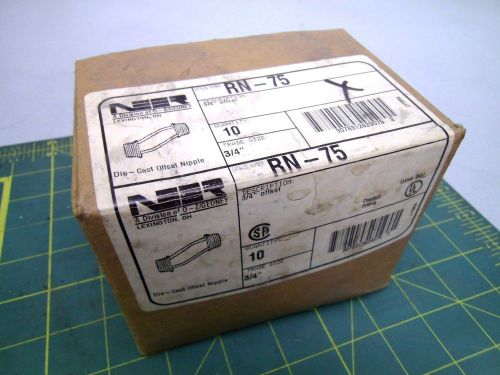 Neer rn-75 offset die cast nipple 3/4&#034; (qty 10) #56786 for sale