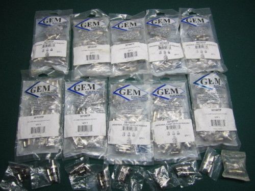Gem 30100tp - bnc connectors lot - 108 pieces for sale