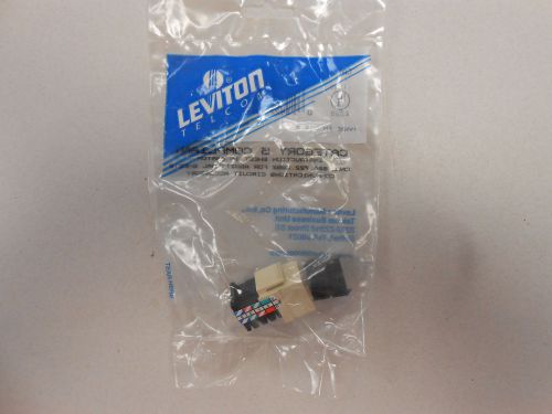 Leviton 41108-ri5 cat 5e quickport connectors ivory for sale