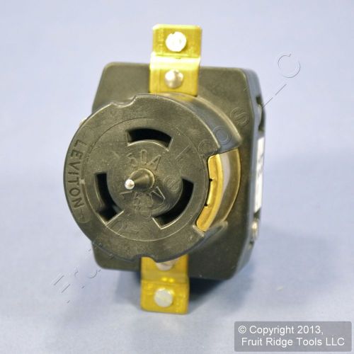 Leviton california locking receptacle twist lock cs outlet 50a 250v bulk cs82-69 for sale