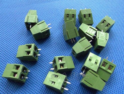 16 pcs 2pin 5.08mm screw terminal block connector for sale