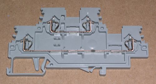 Wago, double-deck gray through terminal block  279-501, lot of 30 for sale
