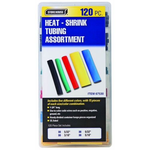 120 piece - assorted heat shrink tubing kit - waterproof marine electrical wire for sale