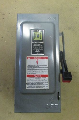 Square d h361 heavy duty 30 amp saftey switch for sale