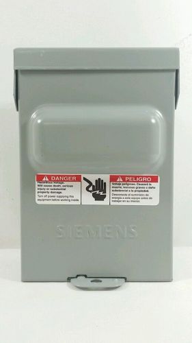 Siemens WN2060 Non-Fused Ac Disconnect
