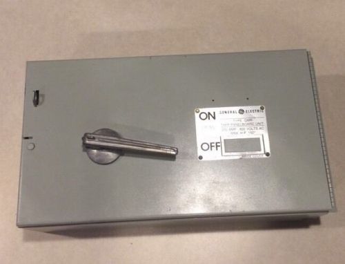 Ge 200 amp 600 volt fusible panelboard switch qmr thfp with panel busing for sale