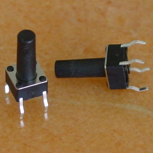 ++ 20 x tactile tact switch 6x6mm height 13mm spst-no e for sale