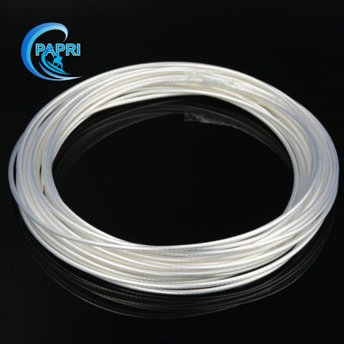 32.8ft 2.0mm2 audio cable teflon occ purity brass silver plated wire 0.37mm*19 for sale