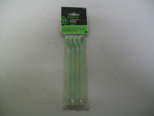 Greenlee 06259 4 glow in the dark replacement darts for greenlee cable caster for sale