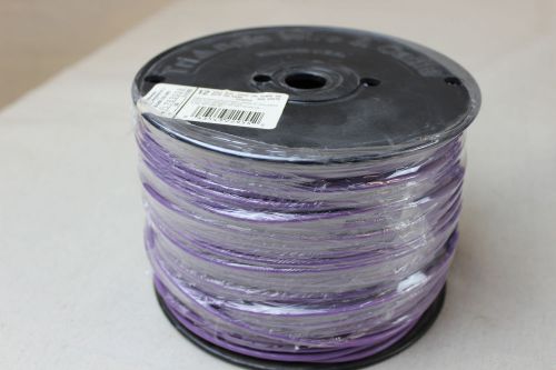 500 ft Spool Triangle Wire  ~ 12 AWG Stranded THHN/THWN/MTW/AWM - Purple- 600 v